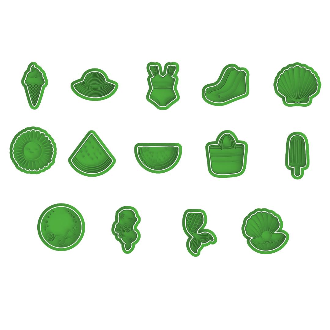 Pool Party Set Cutter/Stamp