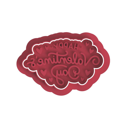 Happy Valentines's Day Cutter & Stamp