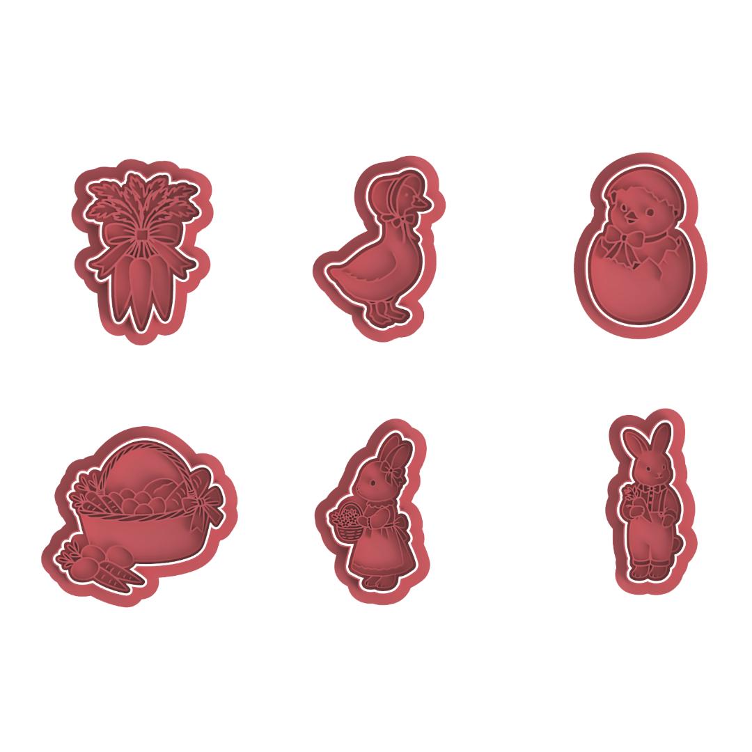 Bunny Easter Set Stamp & Cutter