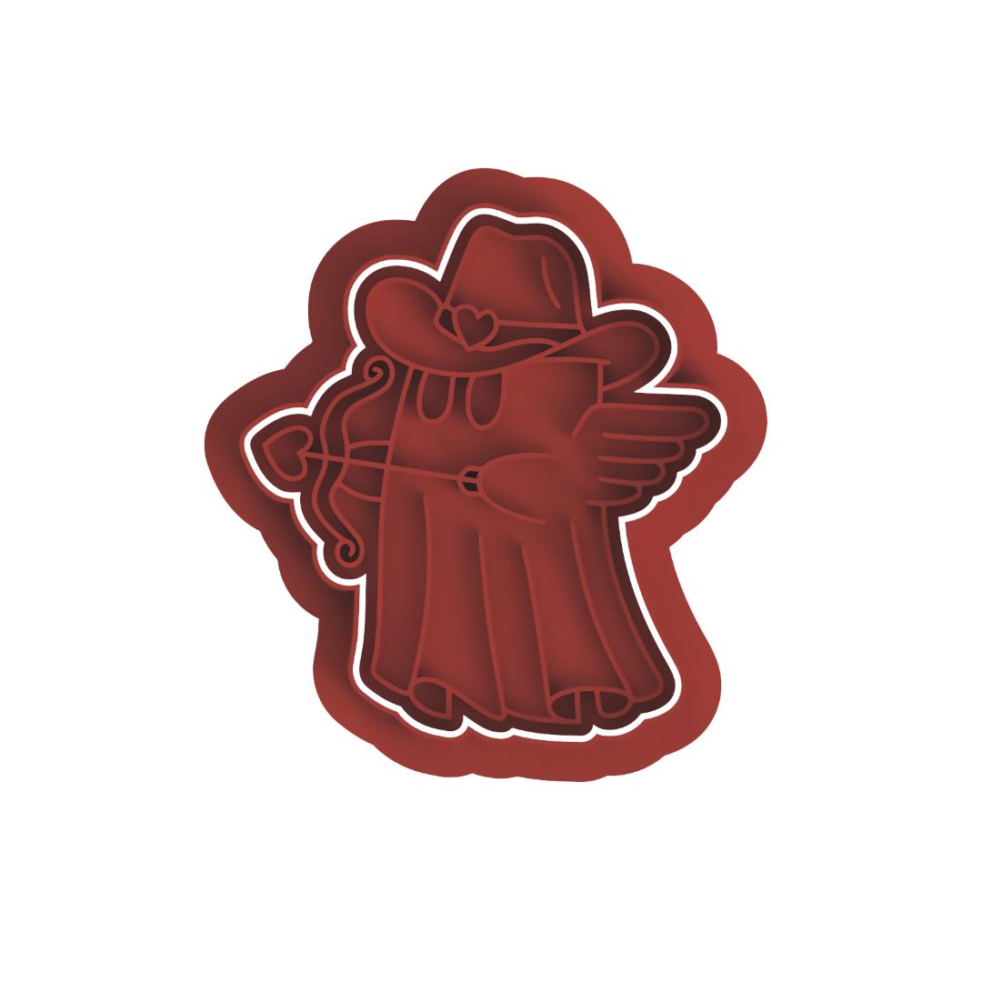 Ghost Cupid Cutter & Stamp