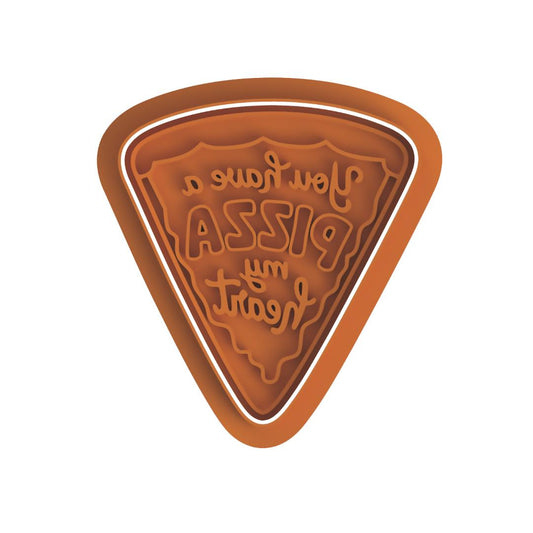 You have a pizza my heart Stamp & Cutter