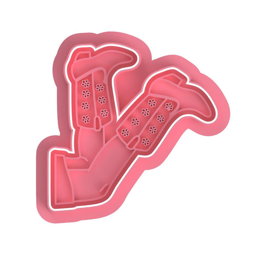 Cowgirl boots Up  Cutter/Stamp