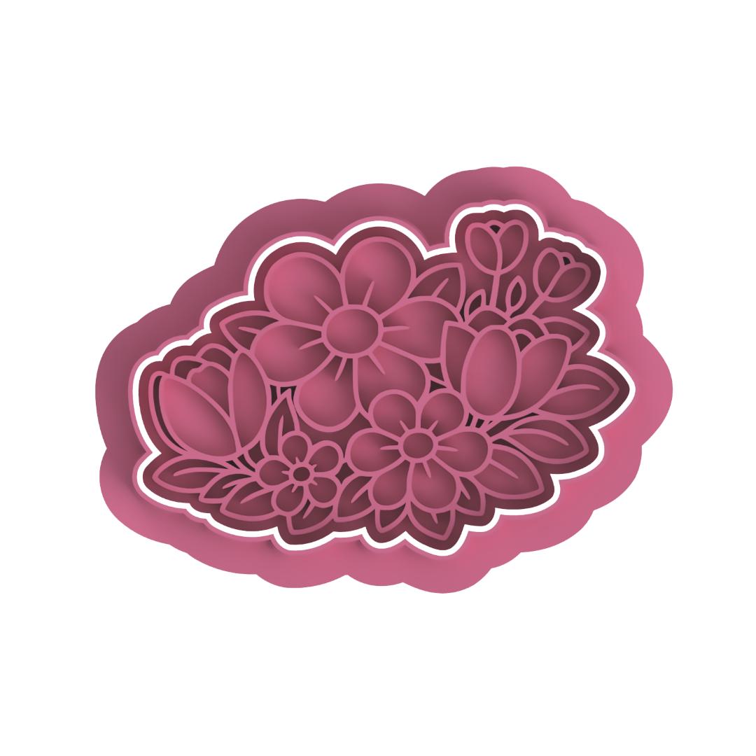 Flower Patch stamp/cutter
