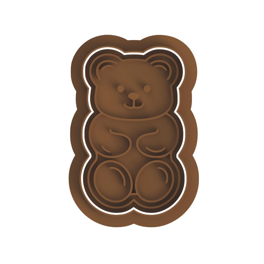 Gummy Bear Stamp & Cutter