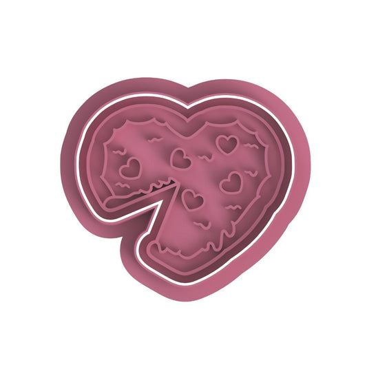 Pizza Heart Stamp & Cutter