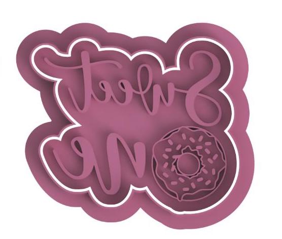 Sweet One #2 Stamp/Cutter