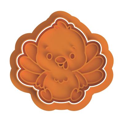 Little Turkey Theme set cutter/stamp