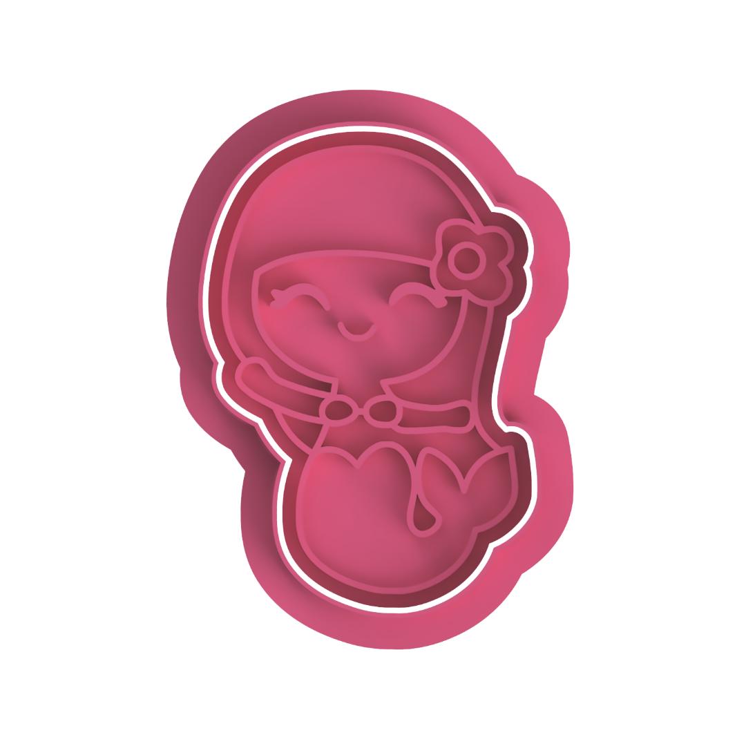 Mermaid #2 Cutter/Stamp