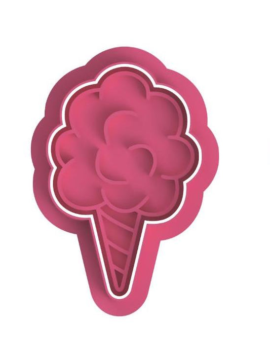 Cotton Candy Stamp and cutter