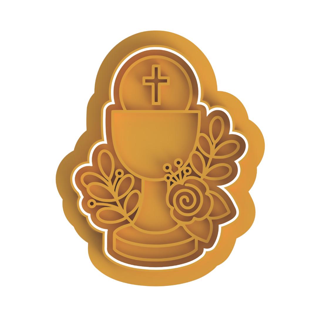 Chalice with flowers Cutter/Embosser