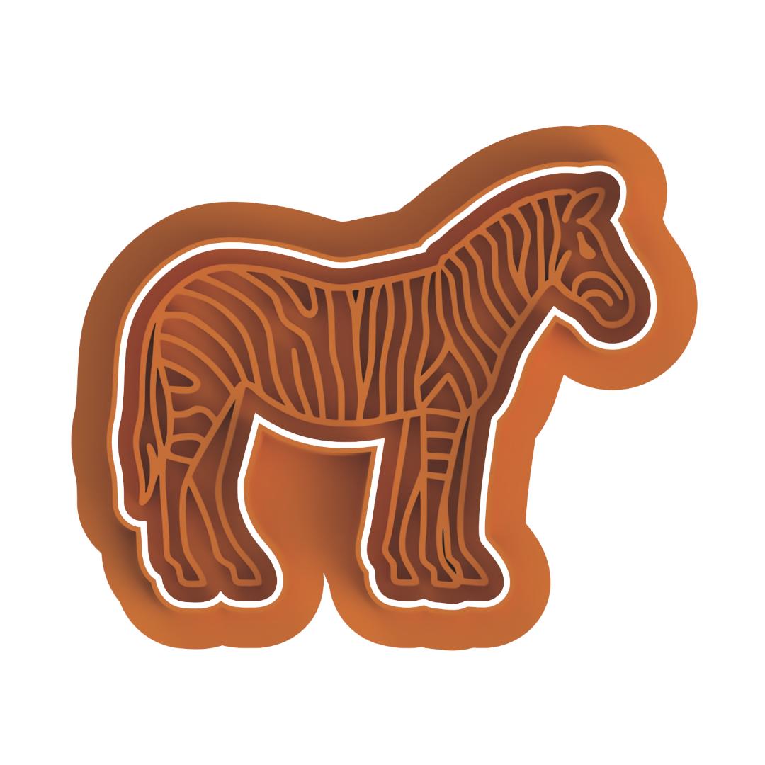 Zebra  Cutter & Stamp
