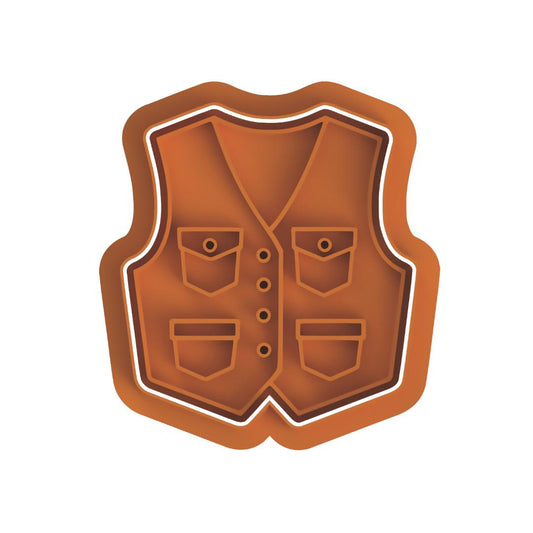 Cowboy Vest #2 Cutter/Stamp
