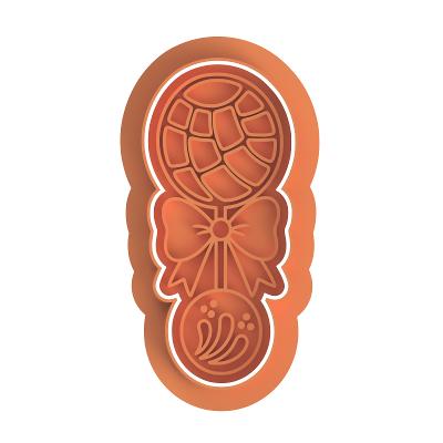 Cielito lindo baby rattle cutter/stamp