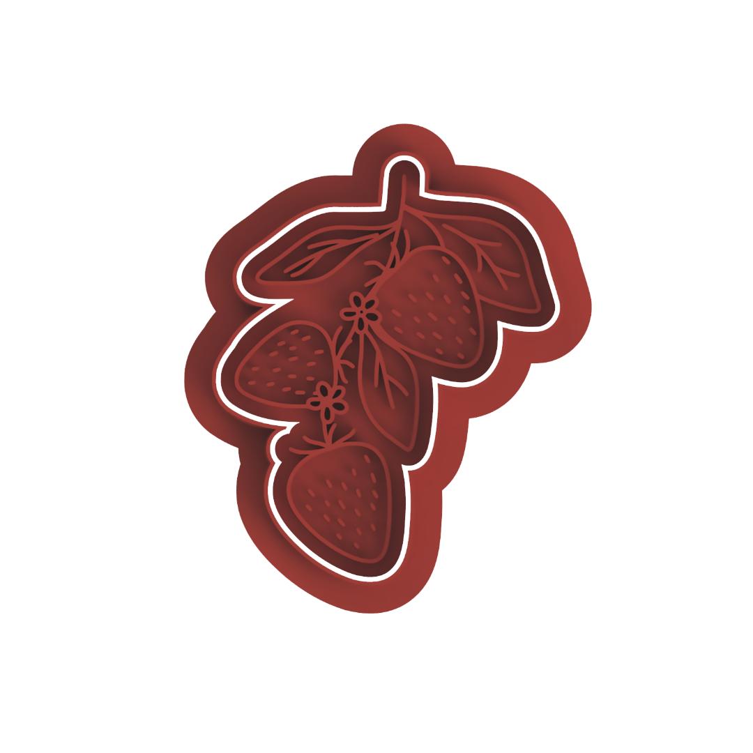 Strawberry Stem Stamp and cutter