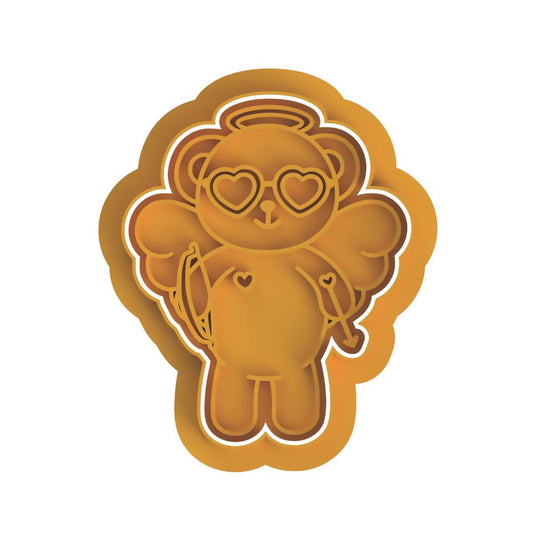 Cupid Bear Cutter & Stamp
