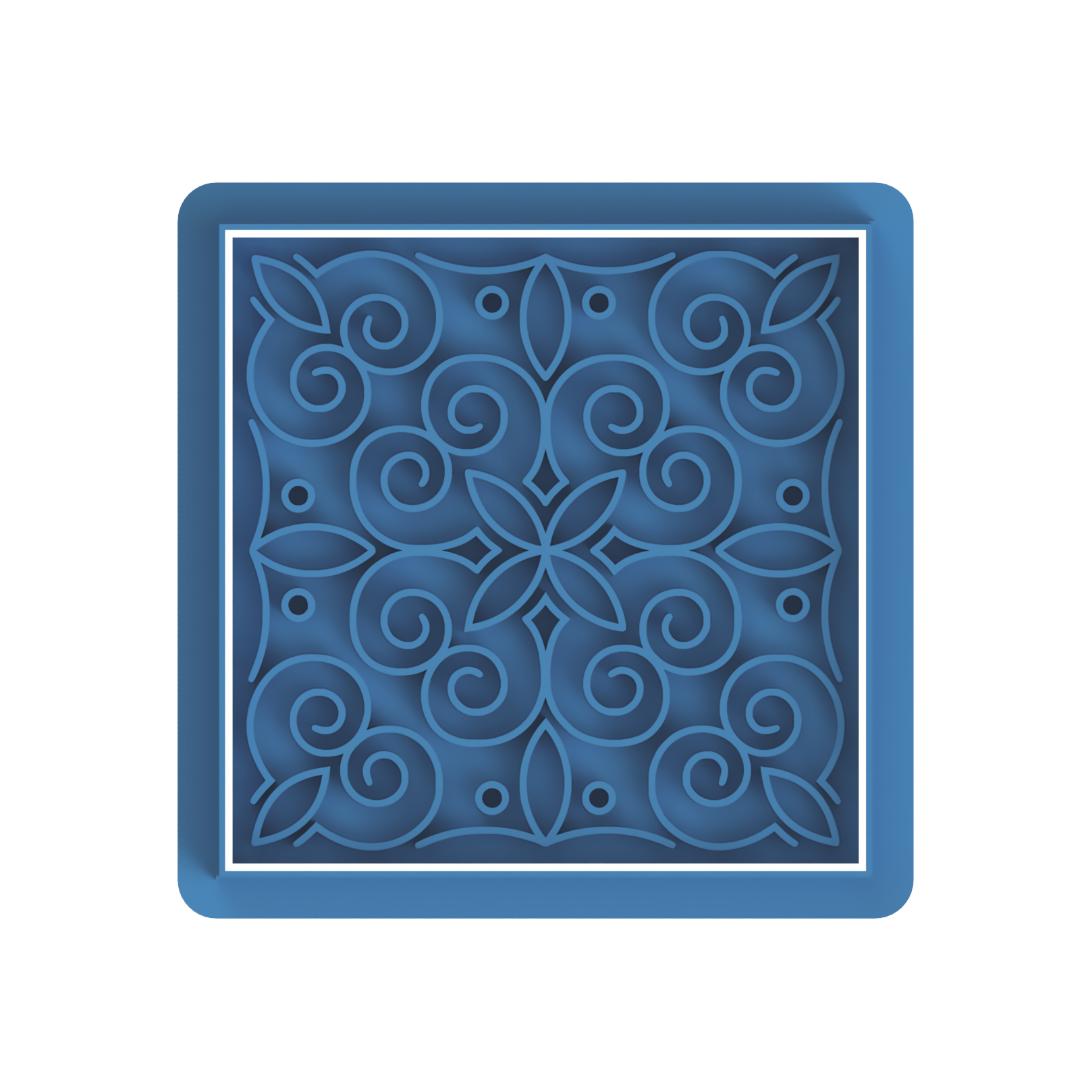 Talavera Print Tile 2 Stamp/Cutter