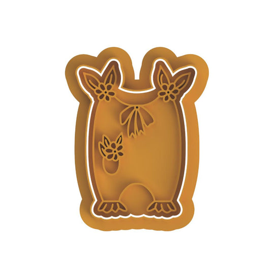 Baby in bloom onesie Cutter & Stamp
