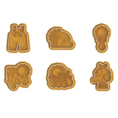 Here comes the sun Theme set cutter/stamp