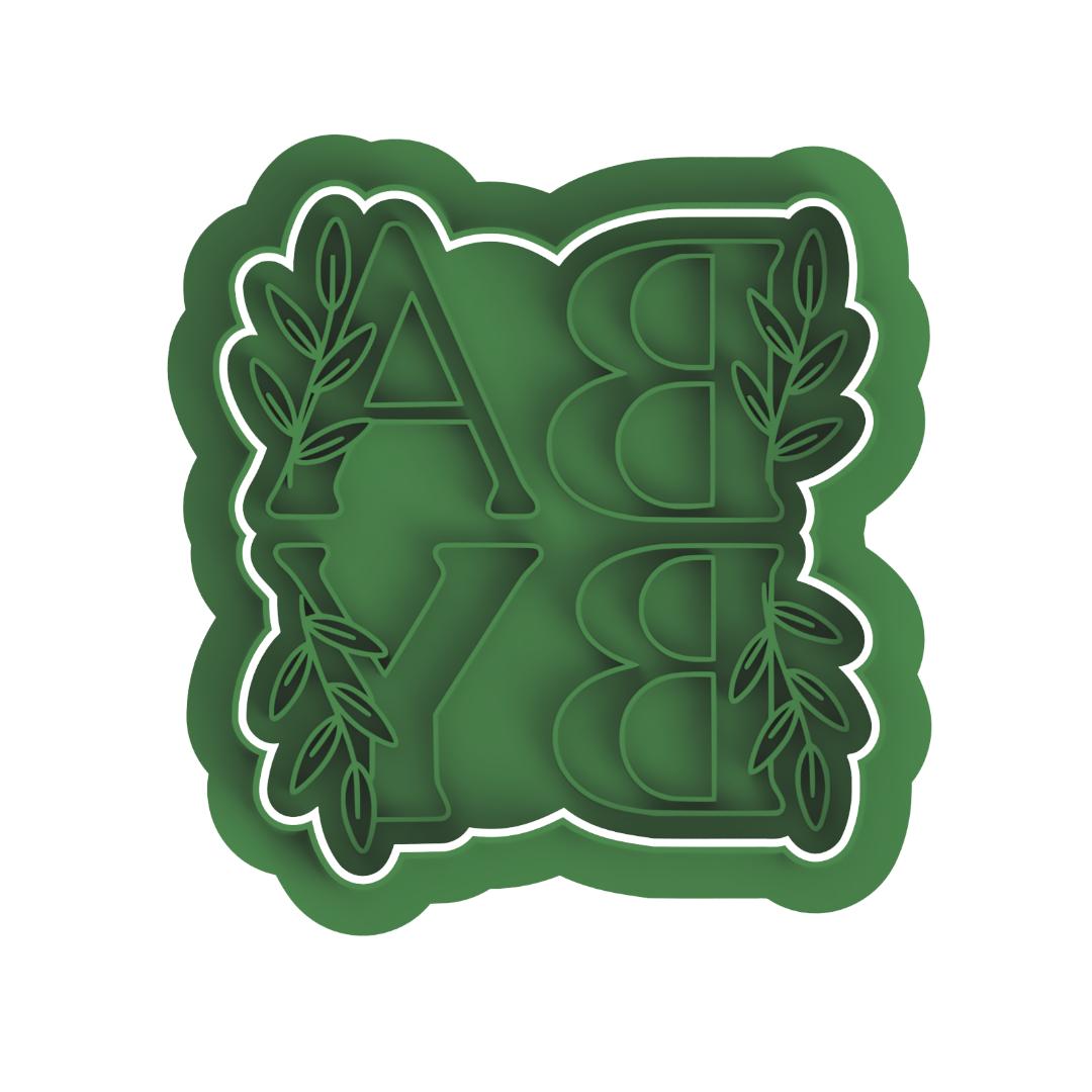 Baby with branches Cutter & Stamp