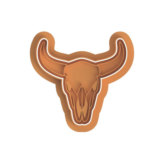 Cow Head Skull Cutter/Stamp