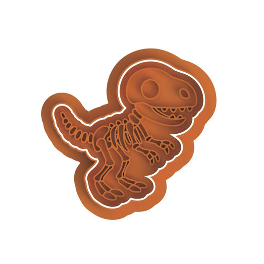 Dinosaur skeleton 4 Cutter & Stamp