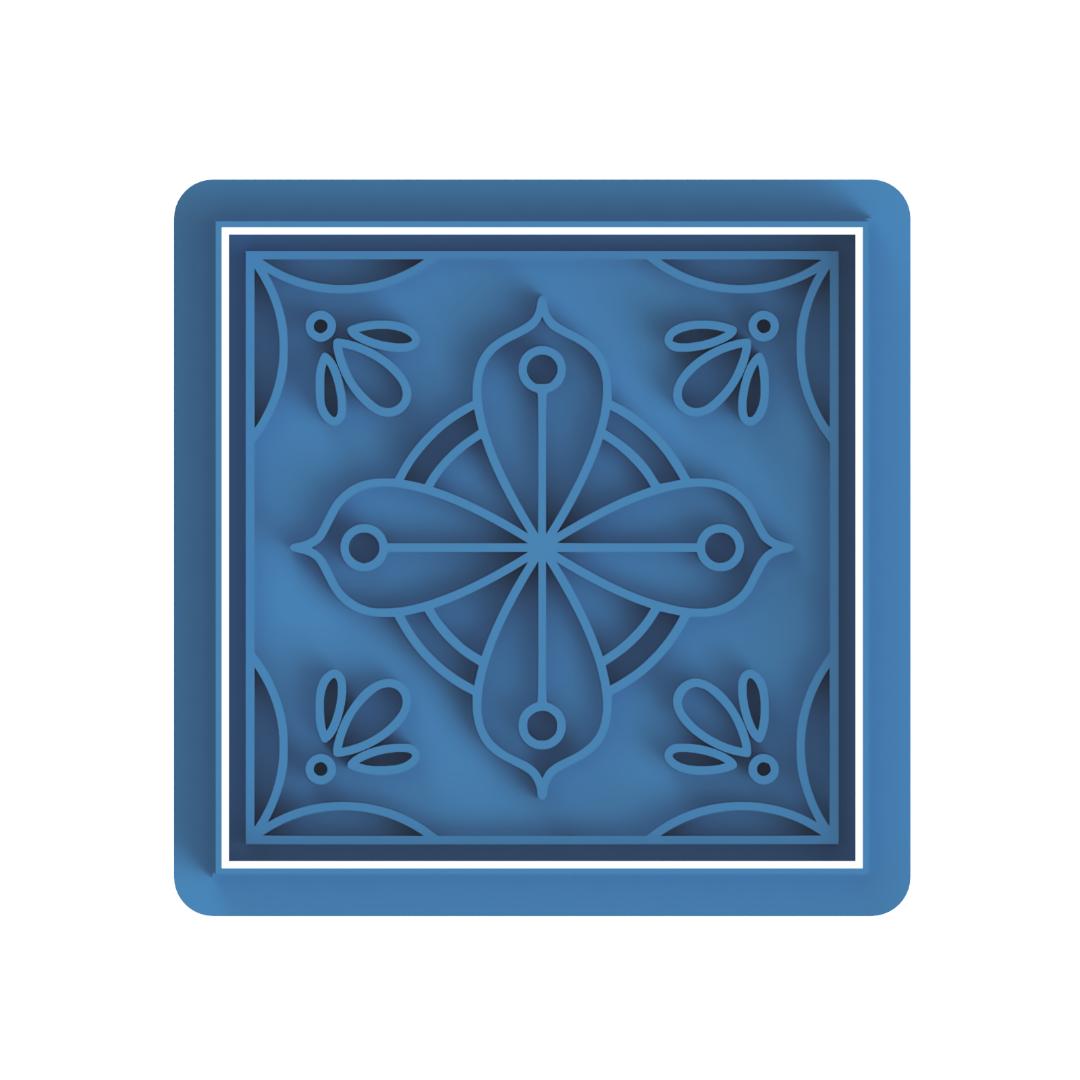 Talavera Print Tile 1 Stamp/Cutter