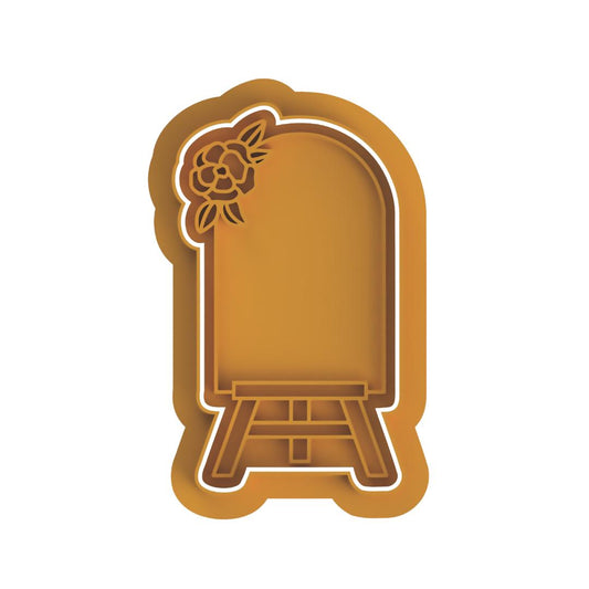 Floral Easel cutter & Stamp