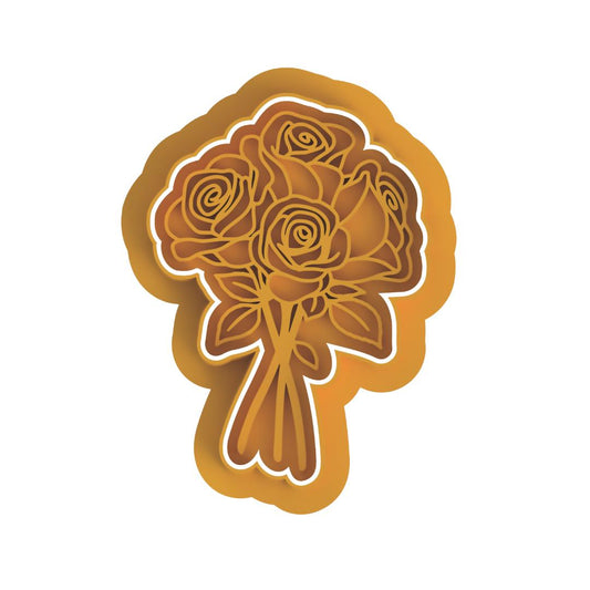 Rose Bouquet Cutter & Stamp
