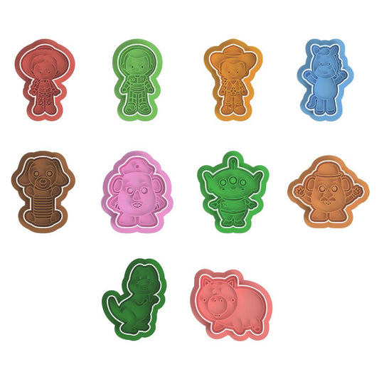 Toy Cutter/Embosser Set