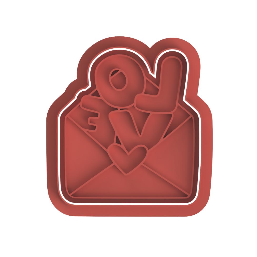 Love Envelope Stamp & Cutter