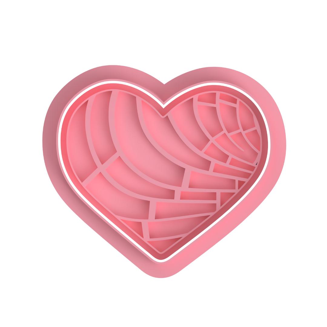 Concha Heart cutter/embosser