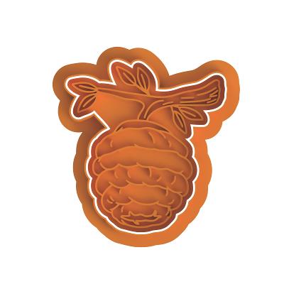 Honey Comb branch Cutter/stamp