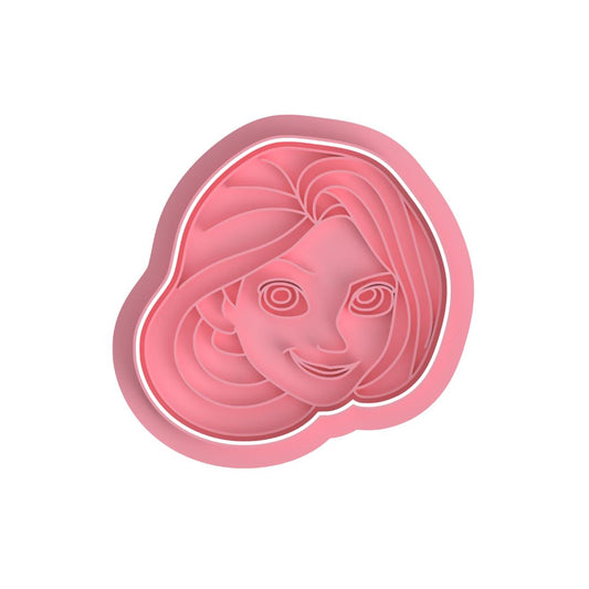 Rapunzel Face Stamp/Cutter