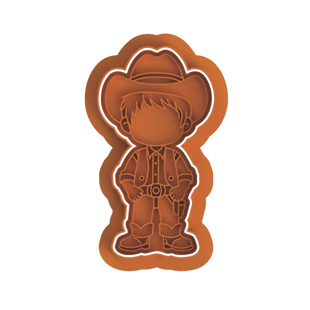 Cowboy #1 Cutter/Stamp
