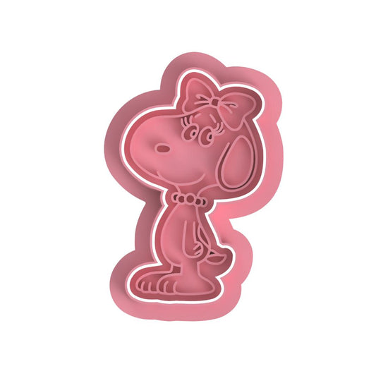 Snoopy Girl  Stamp and cutter