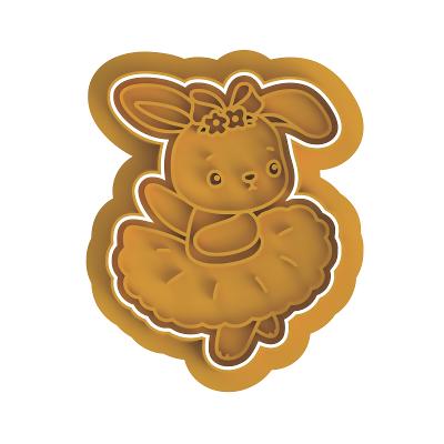 Ballerina bunny Stamp & Cutter