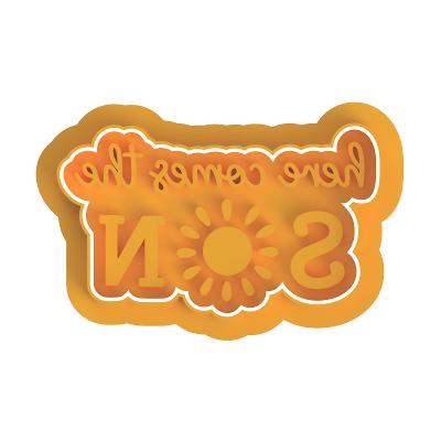 Here comes the Son set  cutter/stamp