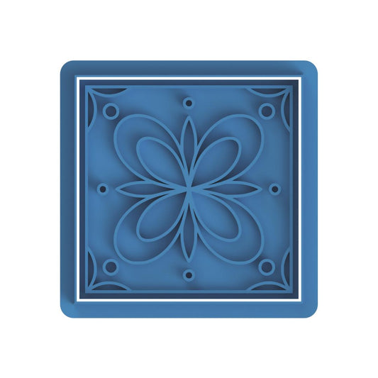 Talavera Print Tile 5 Stamp/Cutter