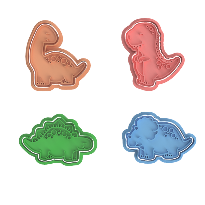Dinosaur Cutter/Embosser Set