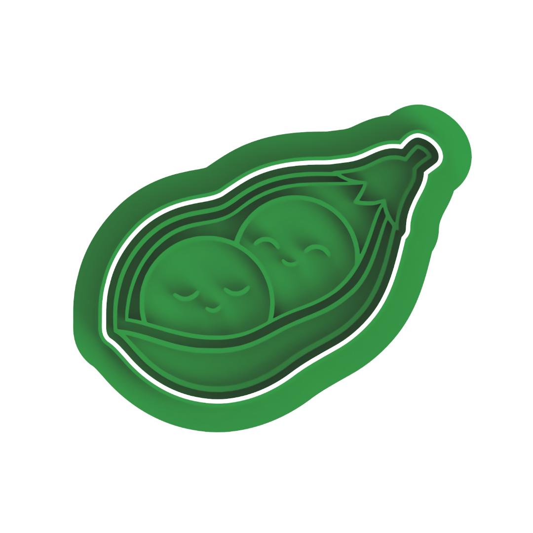 Peas in a pod  stamp/cutter