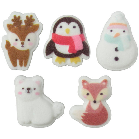 Winter Friends Assortment Icings