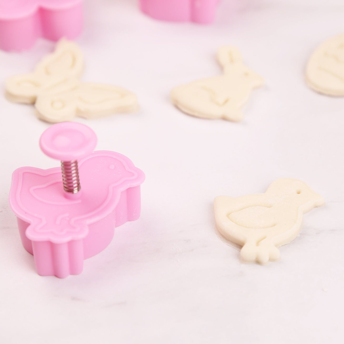 4 PCS Easter Cookie Cutter Set