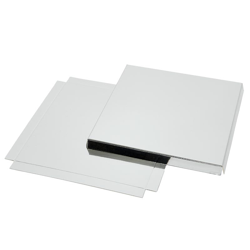 4 X 4 X 3/8 GOLD RAISED BOTTOM INSERT