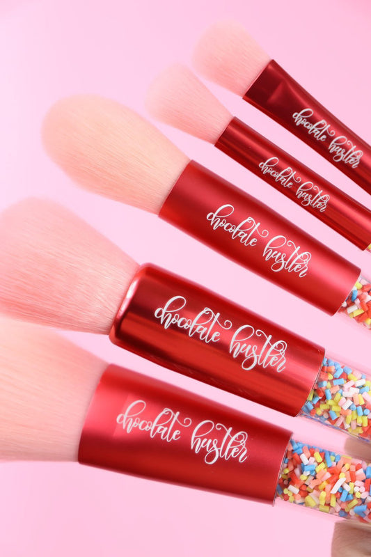 Pink Sprinkle Brushes set of 5