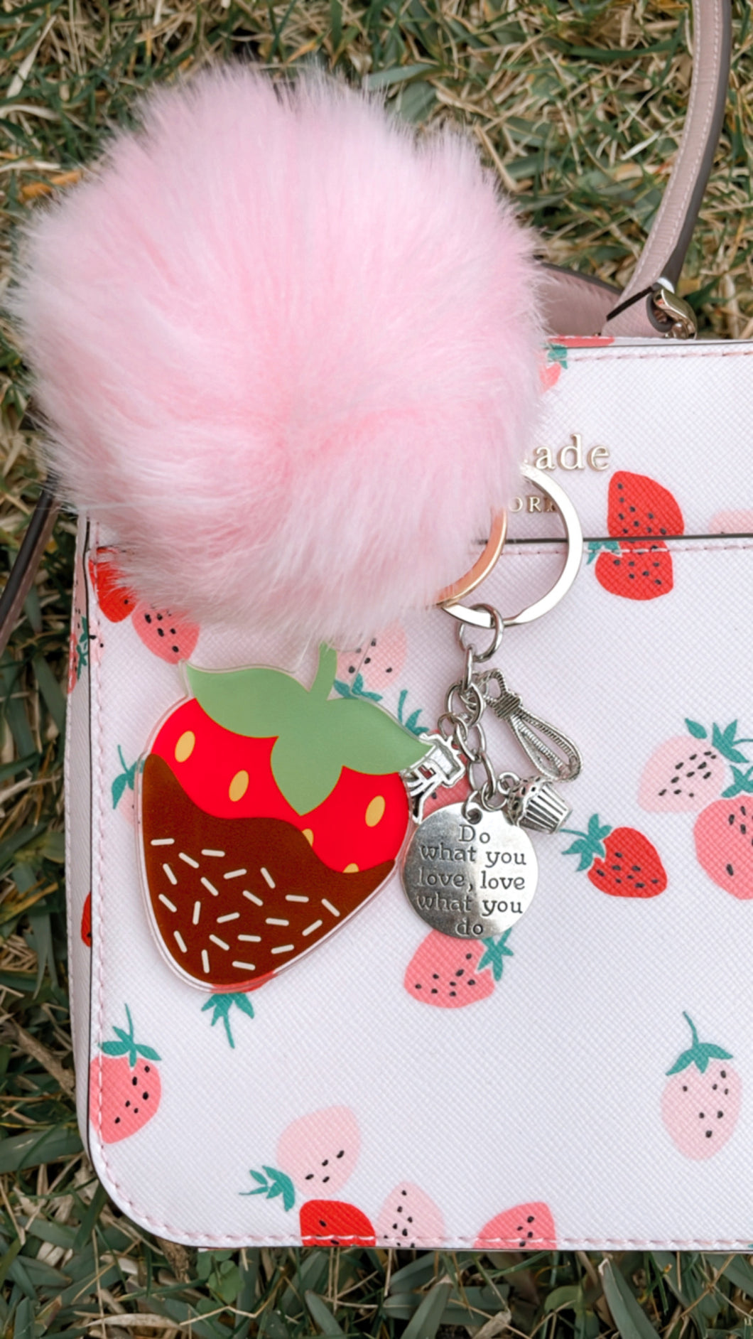 STRAWBERRY KEYCHAIN