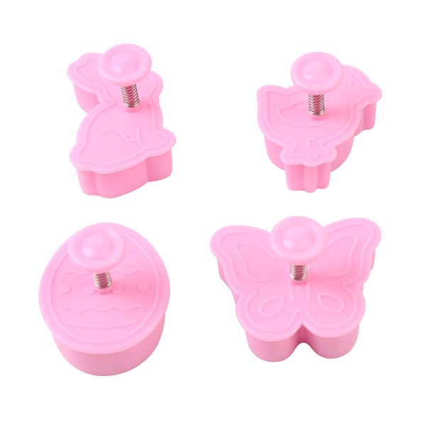 4 PCS Easter Cookie Cutter Set